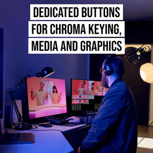 RØDE RØDECaster Video – Professional Video Switcher and Audio Interface – Multi-Camera, 6 x Video Inputs (HDMI and USB), 1080p60, Multi-Source Scenes