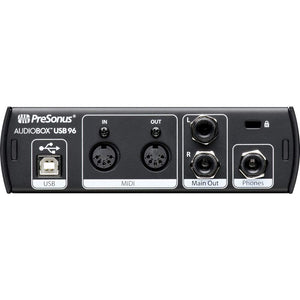 PreSonus AudioBox USB 96 Recording Bundle with Studio Monitors, Condenser Mic, Isolation Shield & Software – Complete Home Studio Kit for Music Production & Podcasting