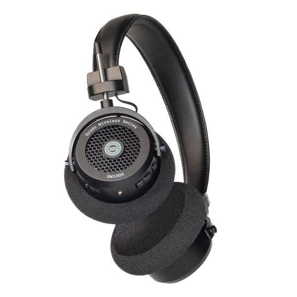 GRADO GW100x Wireless Open-Back Headphones – Bluetooth 5.2, 40-Hour Battery, 44mm Drivers – Audiophile Over-Ear Headphones with Mic – Lightweight, Retro Design – for Home, Studio & Travel