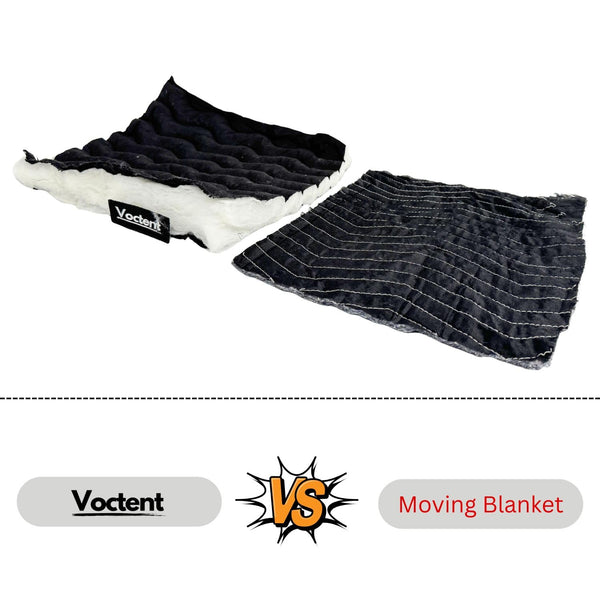 Voctent Portable Vocal Booth for Home Studio, Echo-Free Recording Booth with Premium Acoustic Blankets for Studio-Grade Sound