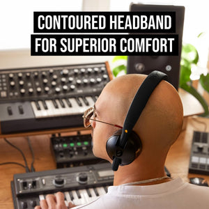RØDE NTH-50 Professional On-Ear Wired DJ Headphones | Durable, Comfortable, Hi-Fi Audio | Musicians, Filmmakers, Creators (Black)