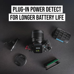 RØDE Wireless GO (Gen 3) – Compact Wireless Mic – Pristine Audio, 32-bit Float Recording, Automatic Level Control, for Phones, Cameras and Computers