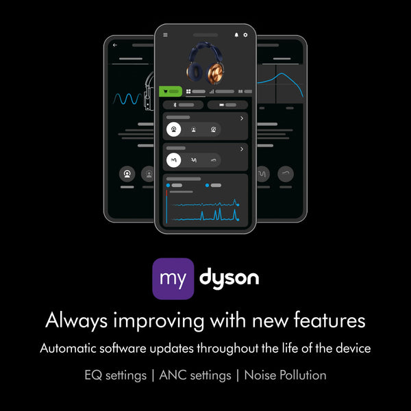 Dyson OnTrac™ Headphones, CNC Aluminum