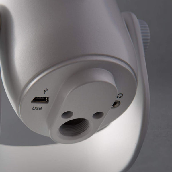 Logitech Creators Blue Yeti USB Microphone for Gaming, Streaming, Podcast, YouTube, Discord, PC, Studio Sound, Plug & Play-Whiteout