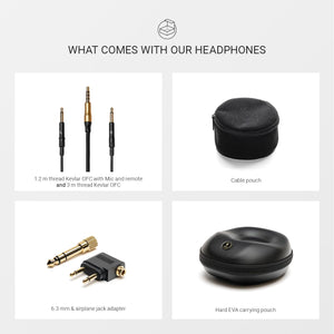 MEZE AUDIO | 99 Classics Walnut Gold | Wooden Closed-Back Headphones for Audiophiles | Gaming | Podcasts | Home Office | Wired Over-Ear Headphones with Mic and Self Adjustable Headband
