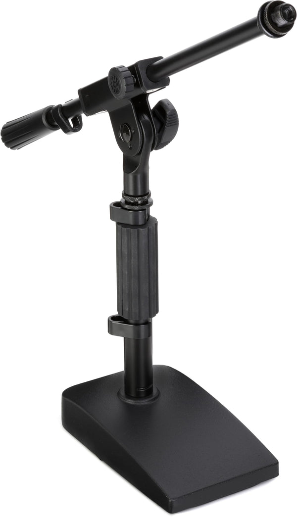 Shure MV7i Smart Microphone with Built-in Audio Interface and Low Profile Mic Stand - Podcast & Musician Mic with 2 Channels, XLR and 1/4", USB-C for Mac/PC/Phone, and Advanced DSP Features