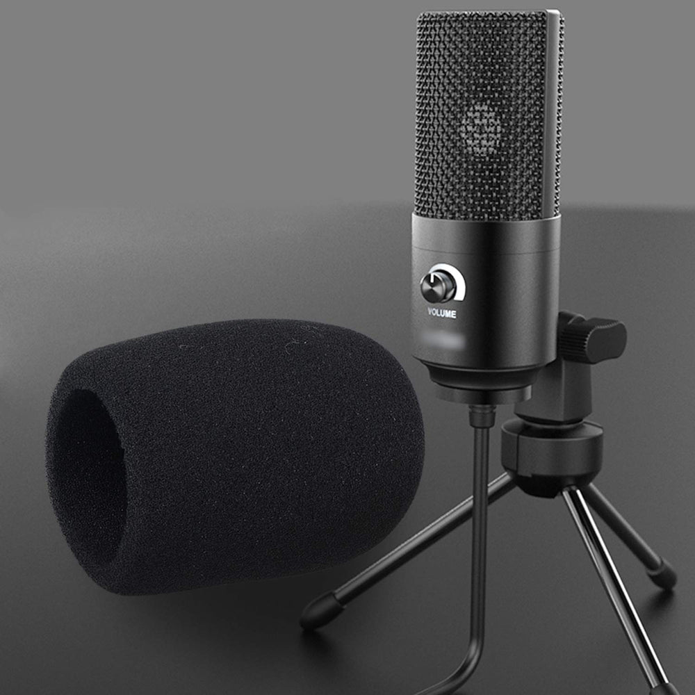 SUNMON K669 Foam Mic Windscreen, Pop Filter Wind Cover Compatible with Fifine USB Condenser Recording Microphone K669, T669, K669B