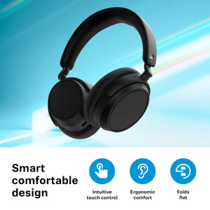 Sennheiser ACCENTUM Plus - Wireless Bluetooth Headphones, Quick-Charge Feature, 50-Hr Battery Playtime, Adaptive Hybrid ANC, White