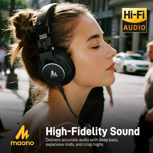 MAONO USB XLR Condenser Microphone Set: PC Computer Podcast Cardioid Metal Mic Kit with Software for Recording, Studio, Singing, YouTube (PS22 Lite+A04 Gen2+MH700)