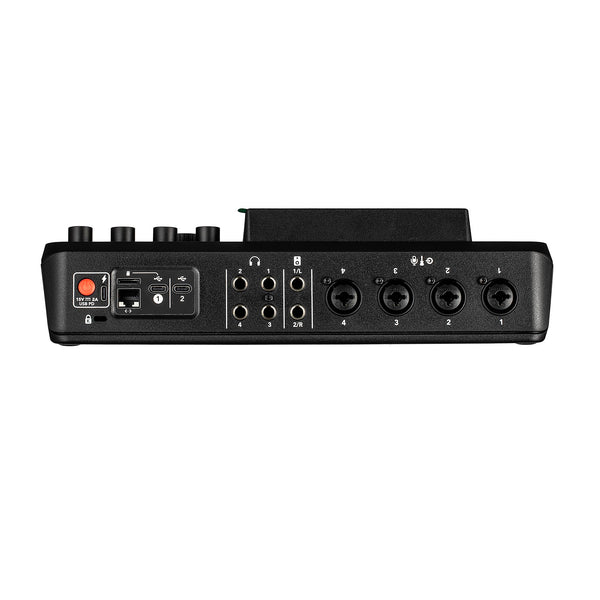 RODE RODECaster Pro II + 2x Headphones + 2x Podcast Microphone + 64GB Micro SD Memory Card + Mic Arm Stand + 10 Foot XLR + USB-C + 1/4 TRS + More (Bundle)