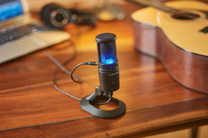 Audio-Technica AT2020USB-X Cardioid Condenser USB Microphone, Black