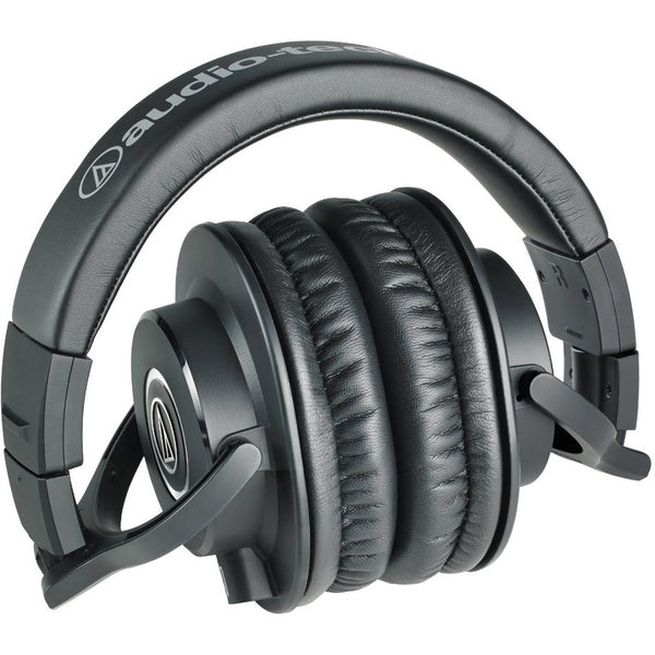 Audio-Technica ATH-M40x Professional Studio Monitor Headphone, Black (AUD ATHM40X)
