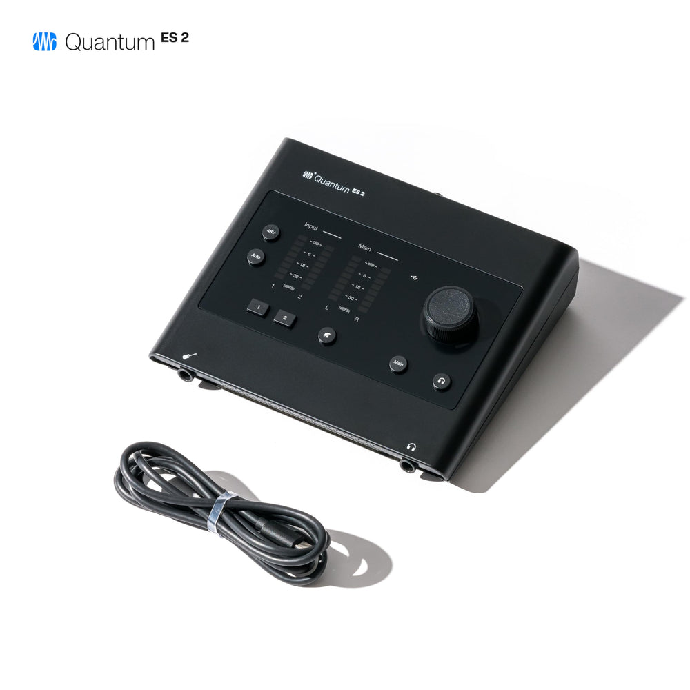 PreSonus Quantum ES 2 USB-C Audio Interface with Studio One Pro Software