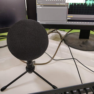 YOUSHARES Blue Snowball iCE Pop Filter - Customizing Microphone Windscreen Foam Cover for Improve Blue Snowball iCE Microphone Audio Quality
