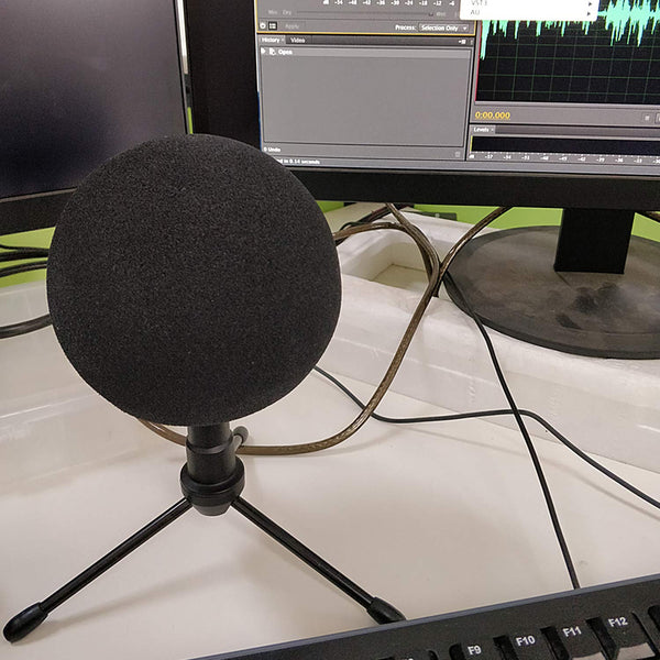 YOUSHARES Blue Snowball iCE Pop Filter - Customizing Microphone Windscreen Foam Cover for Improve Blue Snowball iCE Microphone Audio Quality