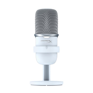 HyperX SoloCast – USB Condenser Gaming Microphone, for PC, PS5, PS4, and Mac, Tap-to-Mute Sensor, Cardioid Polar Pattern, Great for Streaming, Podcasts, Twitch, YouTube, Discord - White