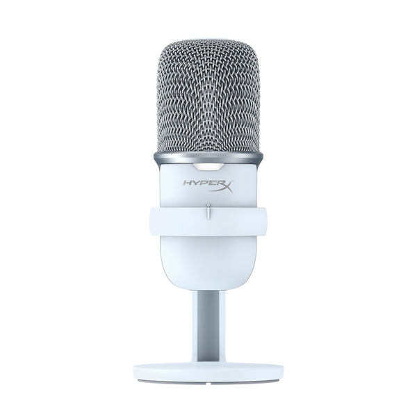 HyperX SoloCast – USB Condenser Gaming Microphone, for PC, PS5, PS4, and Mac, Tap-to-Mute Sensor, Cardioid Polar Pattern, Great for Streaming, Podcasts, Twitch, YouTube, Discord - White