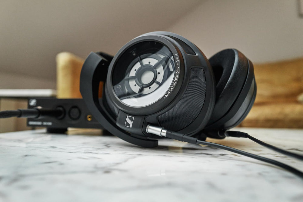 SENNHEISER HD 820 Over-the-Ear Audiophile Reference Headphones - Ring Radiator Drivers with Glass Reflector Technology, Sound Isolating Closed Earcups, Includes Balanced Cable, 2-Year Warranty (Black)