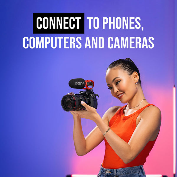 RØDE VideoMic GO II Helix | Ultra-Compact On-Camera Shotgun Microphone with Both 3.5mm and USB Outputs for Filmmaking, Content Creation, Podcasting and Video Calls (3rd Gen)