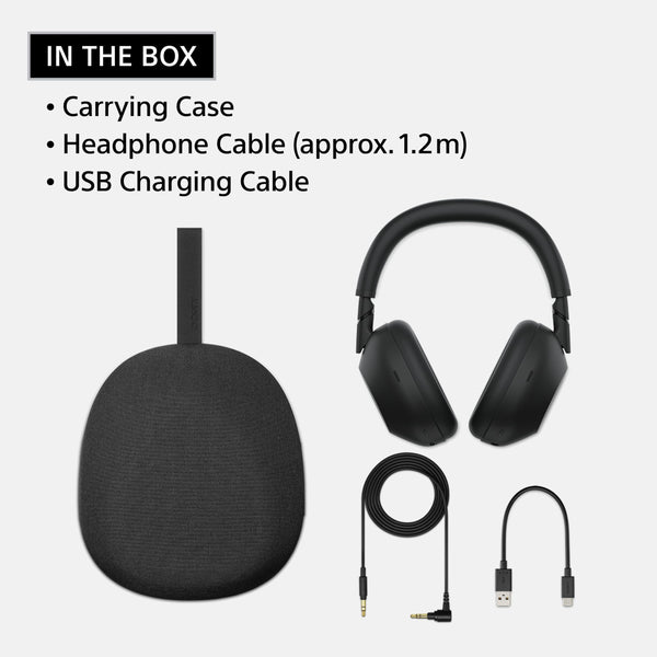Sony WH-1000XM6 The Best Wireless Noise Canceling Headphones, HD NC Processor QN3, 12 Microphones, Adaptive NC Optimizer, Mastered by Engineers, Studio-Quality, 30-Hour Battery, Platinum Silver