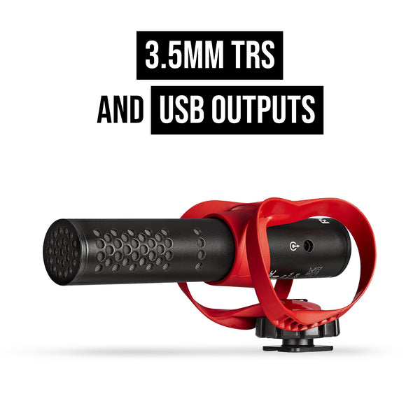 RØDE VideoMic GO II Helix | Ultra-Compact On-Camera Shotgun Microphone with Both 3.5mm and USB Outputs for Filmmaking, Content Creation, Podcasting and Video Calls (3rd Gen)