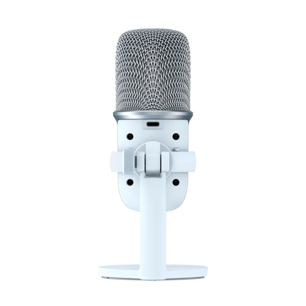 HyperX SoloCast – USB Condenser Gaming Microphone, for PC, PS5, PS4, and Mac, Tap-to-Mute Sensor, Cardioid Polar Pattern, Great for Streaming, Podcasts, Twitch, YouTube, Discord - White