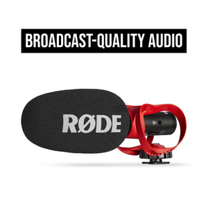 RØDE VideoMic GO II Helix | Ultra-Compact On-Camera Shotgun Microphone with Both 3.5mm and USB Outputs for Filmmaking, Content Creation, Podcasting and Video Calls (3rd Gen)