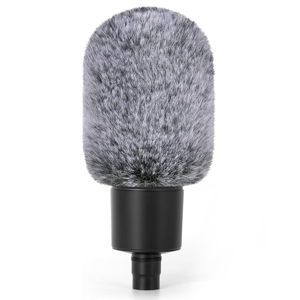 Pop Filter for Audio-Technica AT2020 Microphone，Mic Covers Foam with Furry Windscreen Muff Windshield Acoustic Recording Filter and Noise for AT2020USB AT2035 AT2040 AT2050 ATR2500 ATR2500X AT4040