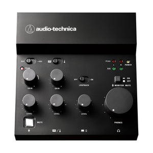 Audio-Technica AT-UMX3 USB Desktop Audio Mixer