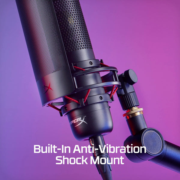 HyperX ProCast Microphone – Large Diaphragm Condenser Mic, XLR Connection