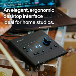 PreSonus Quantum ES 2 USB-C Audio Interface with Studio One Pro Software