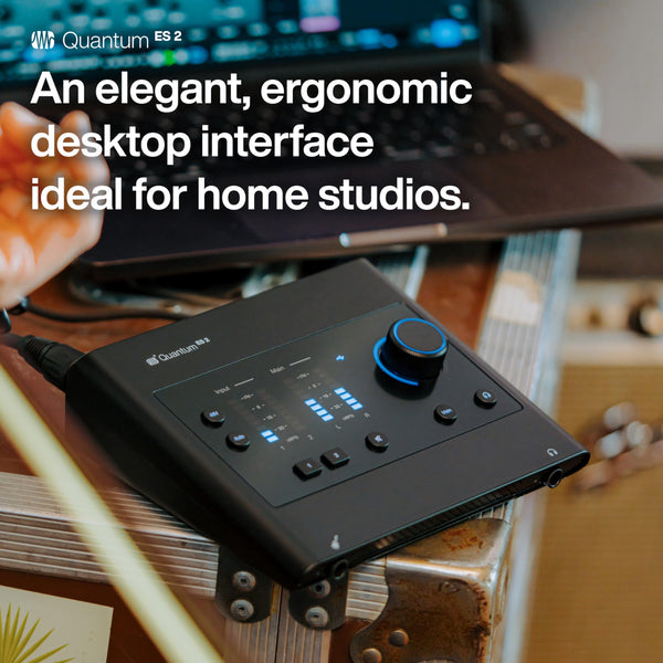 PreSonus Quantum ES 2 USB-C Audio Interface with Studio One Pro Software