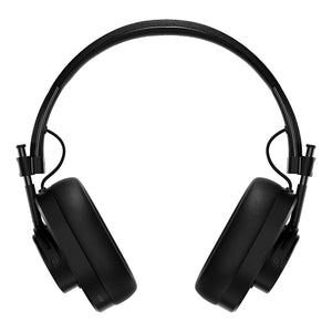 MASTER & DYNAMIC MH40 Over-Ear Wireless Headphones Gen II, Black Metal/Black Coated Canvas/Black Leather