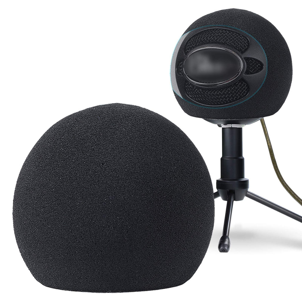 YOUSHARES Blue Snowball iCE Pop Filter - Customizing Microphone Windscreen Foam Cover for Improve Blue Snowball iCE Microphone Audio Quality