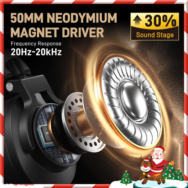 MAONO Podcast Equipment Bundle for 2: Audio Interface Mixer with 2 XLR Condenser Mic and 2 Headphone Podcast Streaming MaonoCaster E2 Gen2+2*PM320T+2*MH700