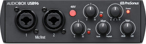 PreSonus AudioBox USB 96 Studio with Studio One Pro Software