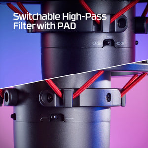 HyperX ProCast Microphone – Large Diaphragm Condenser Mic, XLR Connection