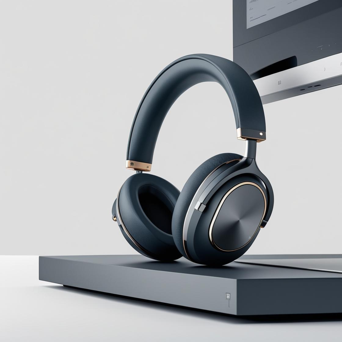 Budget Cheap Podcast Content Creator Studio with Beginner and Pro Gear Headphones